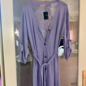 JLUXLABEL Deep Lavender Kimmy Cardigan